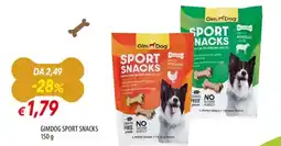 Galassia Gimdog sport snacks offerta