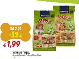 Galassia Vitakraft menu menu offerta