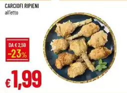 Galassia Carciofi ripieni offerta