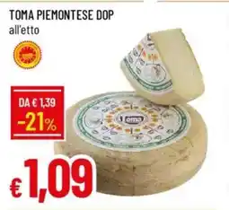 Galassia Toma piemontese DOP offerta