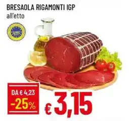 Galassia Bresaola rigamonti IGP offerta