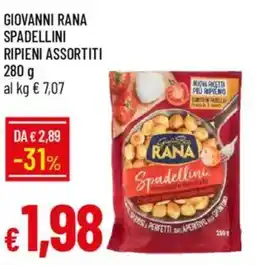 Galassia Giovanni rana spadellini ripieni offerta