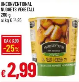Galassia Unconventional nuggets vegetali offerta
