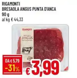 Galassia Rigamonti bresaola angus punta d'anca offerta