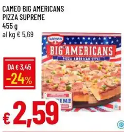 Galassia Cameo big americans pizza supreme offerta