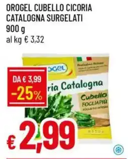 Galassia Orogel cubello cicoria catalogna surgelati offerta
