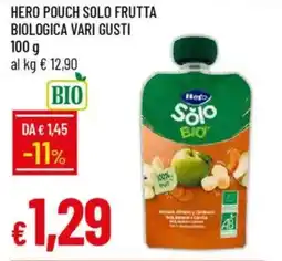 Galassia Hero pouch solo frutta biologica offerta