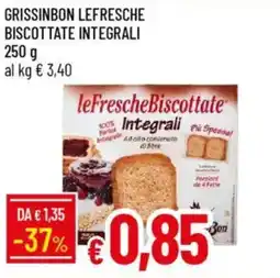 Galassia Grissinbon lefresche biscottate integrali offerta