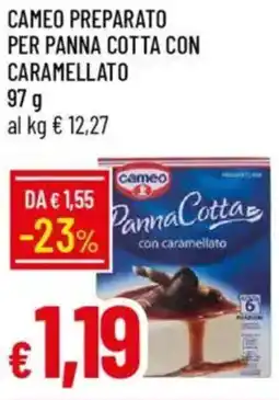 Galassia Cameo preparato per panna cotta con caramellato offerta