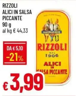 Galassia Rizzoli alici in salsa piccante offerta