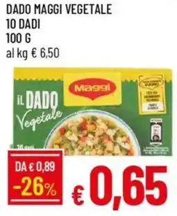 Galassia Dado maggi vegetale 10 dadi offerta