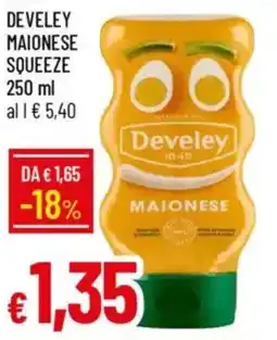 Galassia Develey maionese squeeze offerta