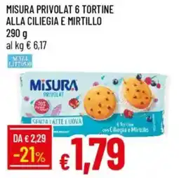 Galassia Misura privolat 6 tortine alla ciliegia e mirtillo offerta