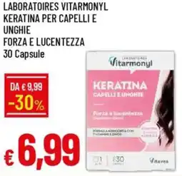 Galassia Laboratoires vitarmonyl keratina per capelli e unghie forza e lucentezza offerta