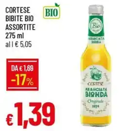 Galassia Cortese bibite bio offerta