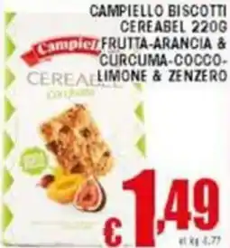 Sacoph Campiello biscotti cereabel offerta