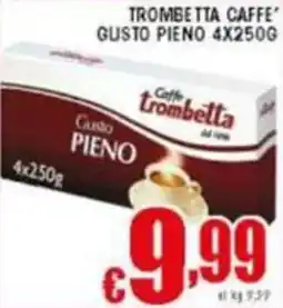 Sacoph Trombetta caffe gusto pieno offerta