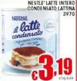 Sacoph Nestle latte intero condensato lattina offerta