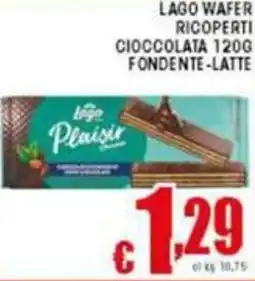 Sacoph Lago wafer ricoperti cioccolata fondente-latte offerta