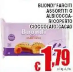 Sacoph Buondi farciti assortiti g albicocca ricoperto cioccolato cacao offerta