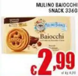 Sacoph Mulino baiocchi snack offerta