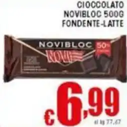 Sacoph Cioccolato novibloc fondente-latte offerta