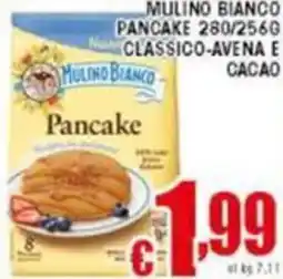 Sacoph Mulino bianco pancake classico avena e cacao offerta