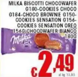 Sacoph Milka biscotti chocowafer offerta