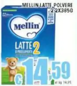 Sacoph Mellin latte polvere 2 offerta