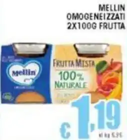 Sacoph Mellin omogeneizzati frutta offerta