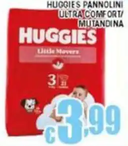 Sacoph Huggies pannolini ultra comfort/ mutandina offerta