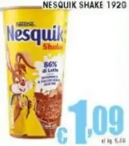 Sacoph Nesquik shake offerta