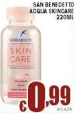 Sacoph San benedetto acqua skincare offerta