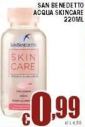 Sacoph San benedetto acqua skincare offerta