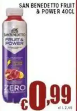 Sacoph San benedetto fruit & power offerta