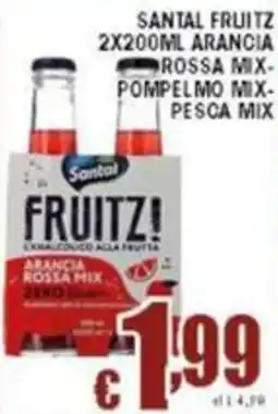 Sacoph Santal fruitz arancia offerta