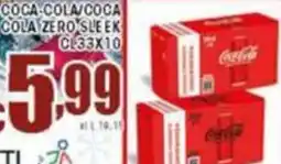 Sacoph Coca-cola/coca cola zero sleek offerta