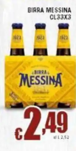 Sacoph Birra messina offerta