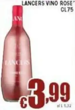 Sacoph Lancers vino rose offerta