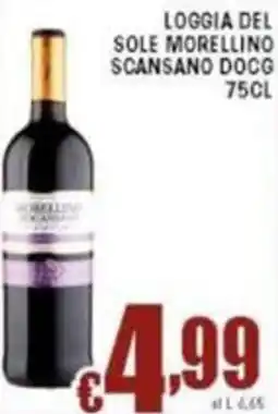 Sacoph Loggia del sole morellino scansano docg offerta