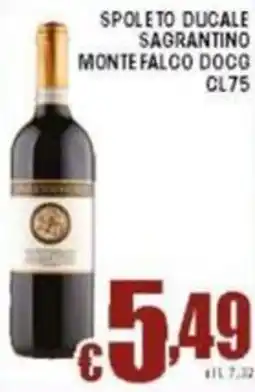 Sacoph Spoleto ducale sagrantino montefalco docg offerta