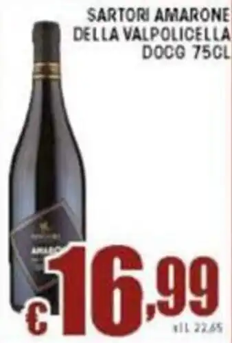 Sacoph Sartori amarone della valpolicella docg offerta