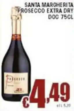 Sacoph Santa margherita prosecco extra dry doc offerta