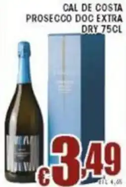 Sacoph Cal de costa prosecco doc extra dry offerta