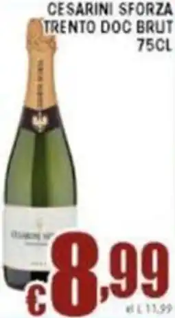 Sacoph Cesarini sforza trento doc brut offerta
