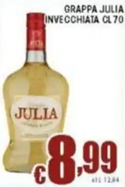 Sacoph Grappa julia invecchiata offerta