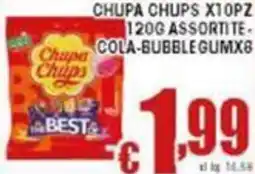 Sacoph Chupa chups x10pz offerta