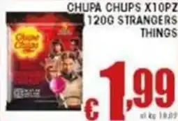 Sacoph Chupa chups x10pz strangers things offerta