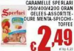 Sacoph Caramelle sperlari gran gelees offerta