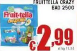 Sacoph Fruittella crazy bag offerta